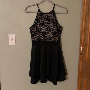 Thigh length Lace Dress